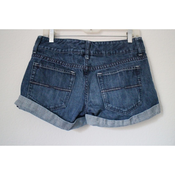 X2 Denim Laboratory Jeans Shorts with Side Buttons - Picture 2 of 3
